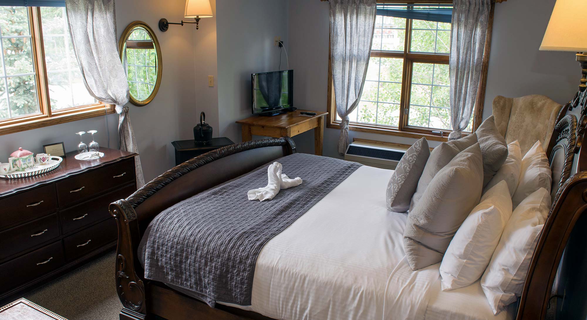 Newly renovated Elizabeth room at the Georgetown Inn.