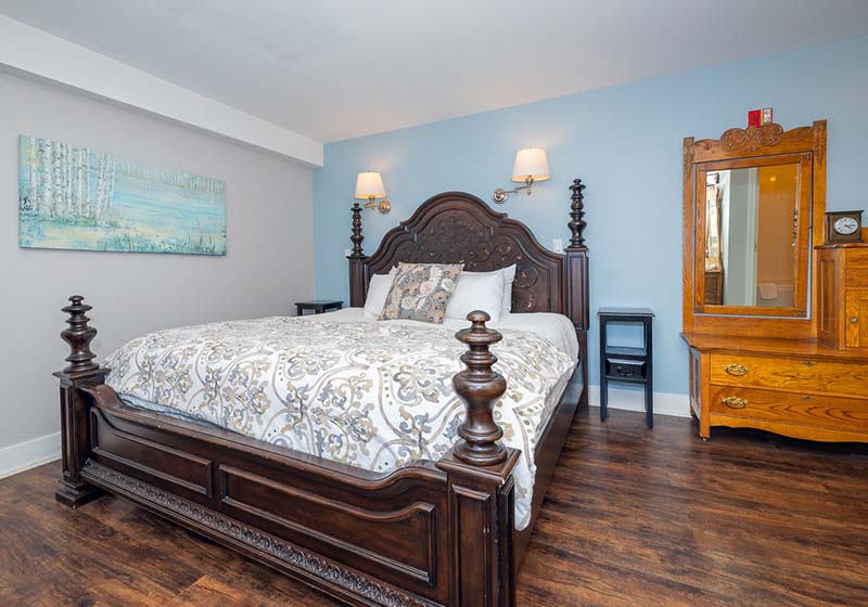 Our newly renovated Elizabeth Rooms.